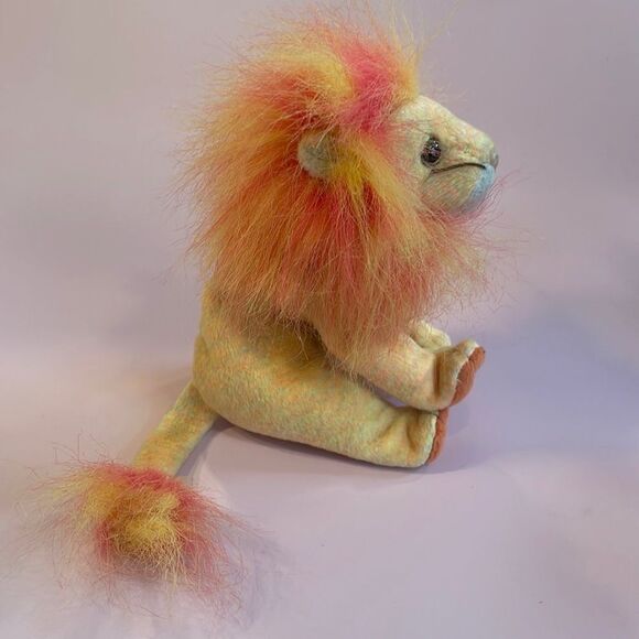 Bushy the Lion (RETIRED) 2000 Beanie Baby Ty Inc. 90s Toy Collectable 10” w tail - Picture 4 of 5